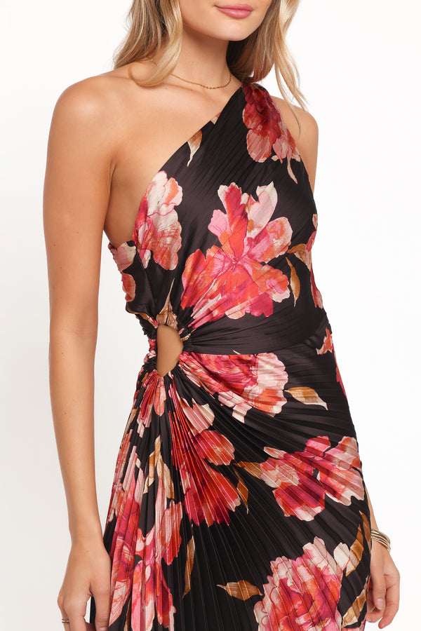 DRESSES Kleo One Shoulder Maxi Dress - Midnight Orchid