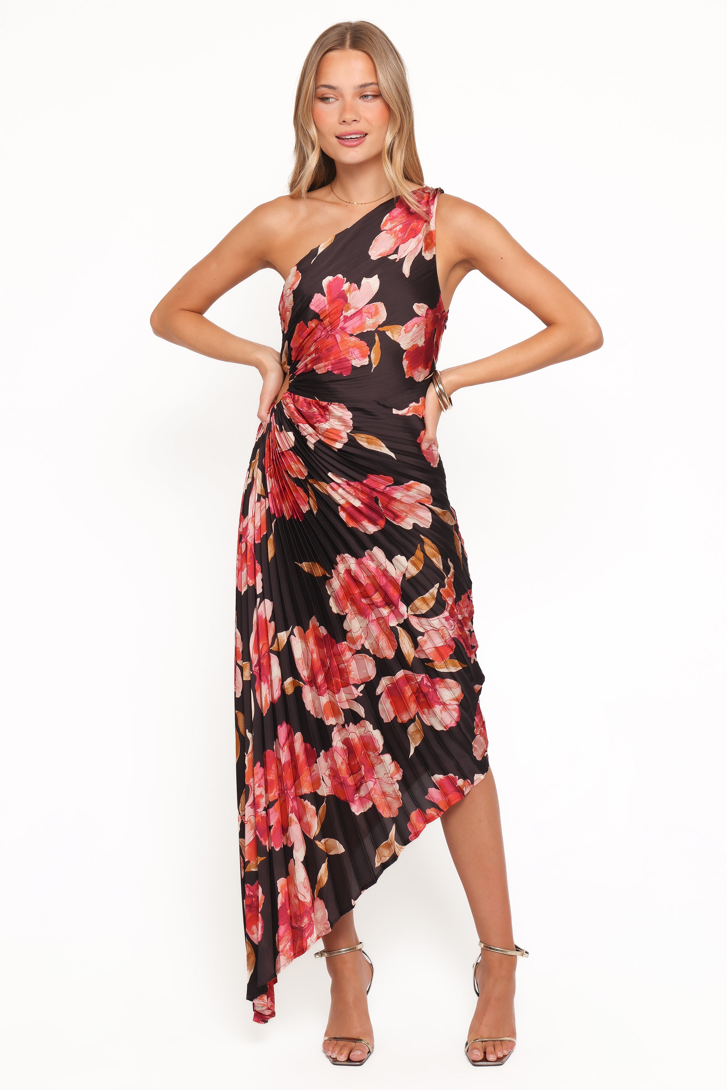 DRESSES Kleo One Shoulder Maxi Dress - Midnight Orchid