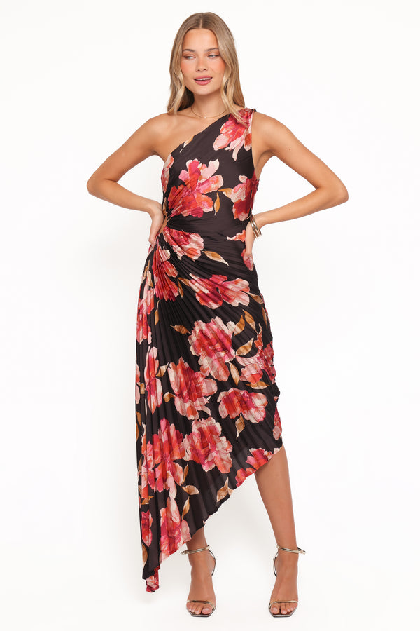 DRESSES Kleo One Shoulder Maxi Dress - Midnight Orchid