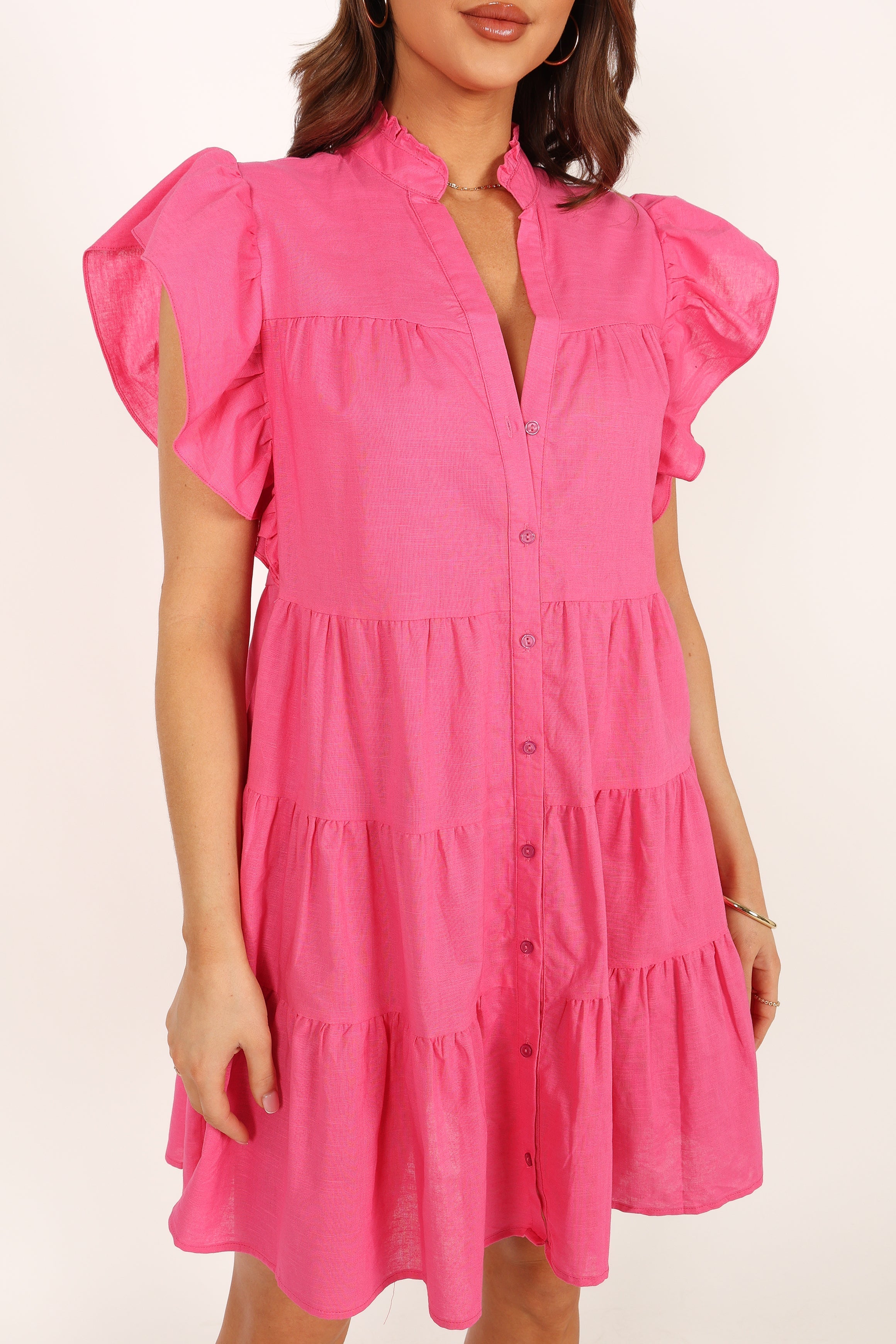 DRESSES @Kristy Mini Dress - Pink