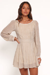 DRESSES Kyra Long Sleeve Mini Dress - Stripe