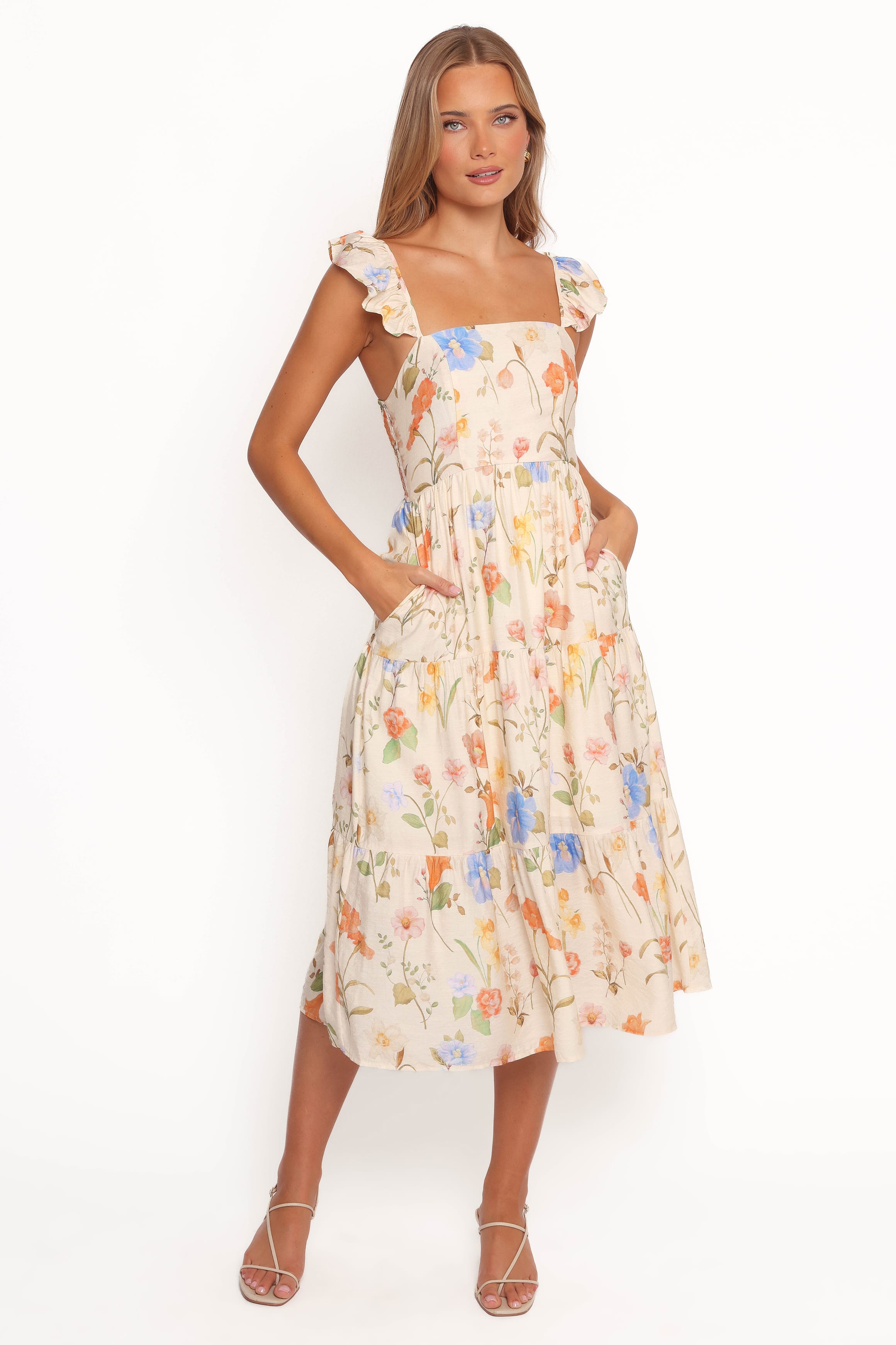 DRESSES Laela Midi Dress - Floral