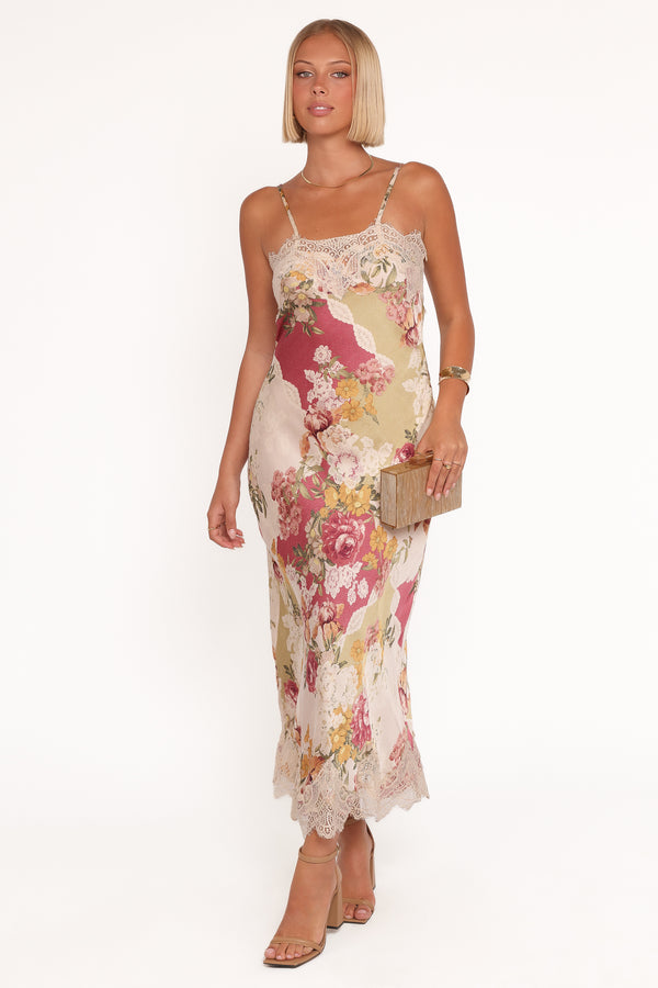 DRESSES Laken Maxi Dress - Patchwork Floral