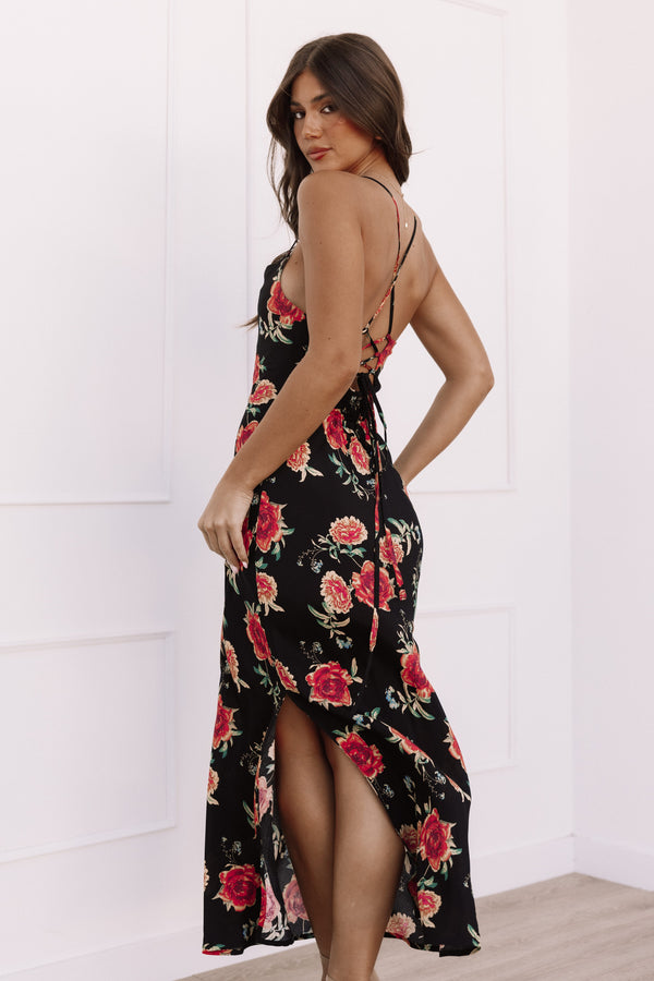 DRESSES Landry Midi Slip Dress - Sunset Floral