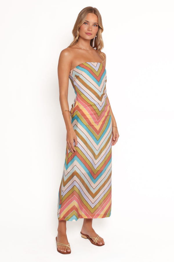 DRESSES Lane A-line Maxi Dress - Multi