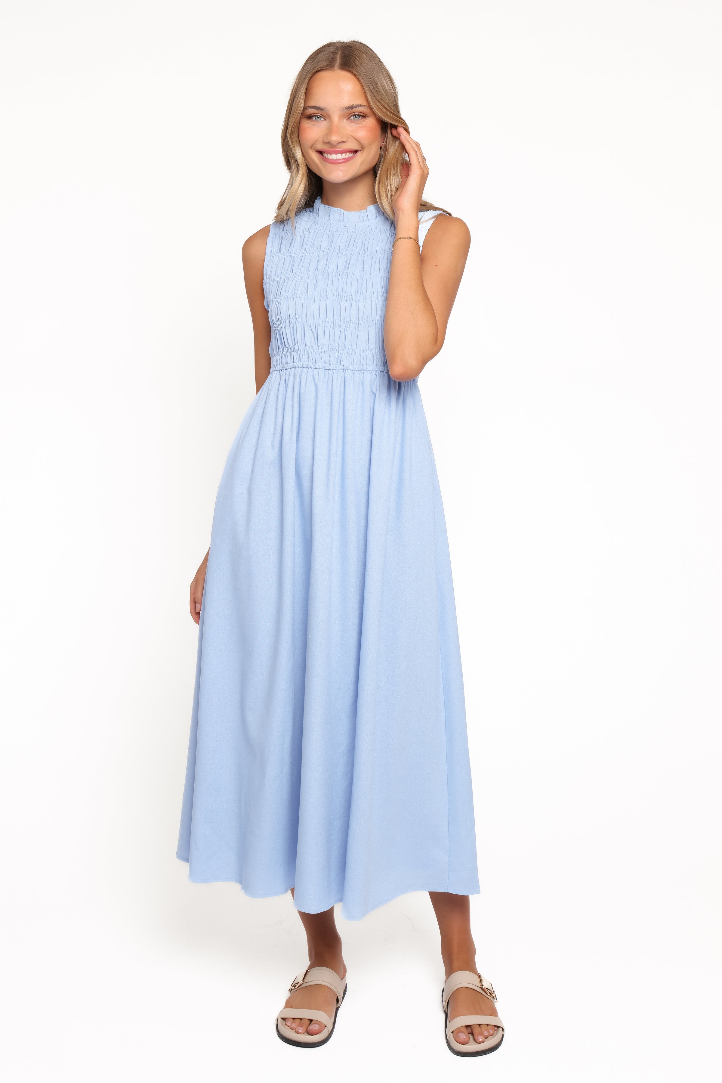 DRESSES Lanna Maxi Dress - Blue