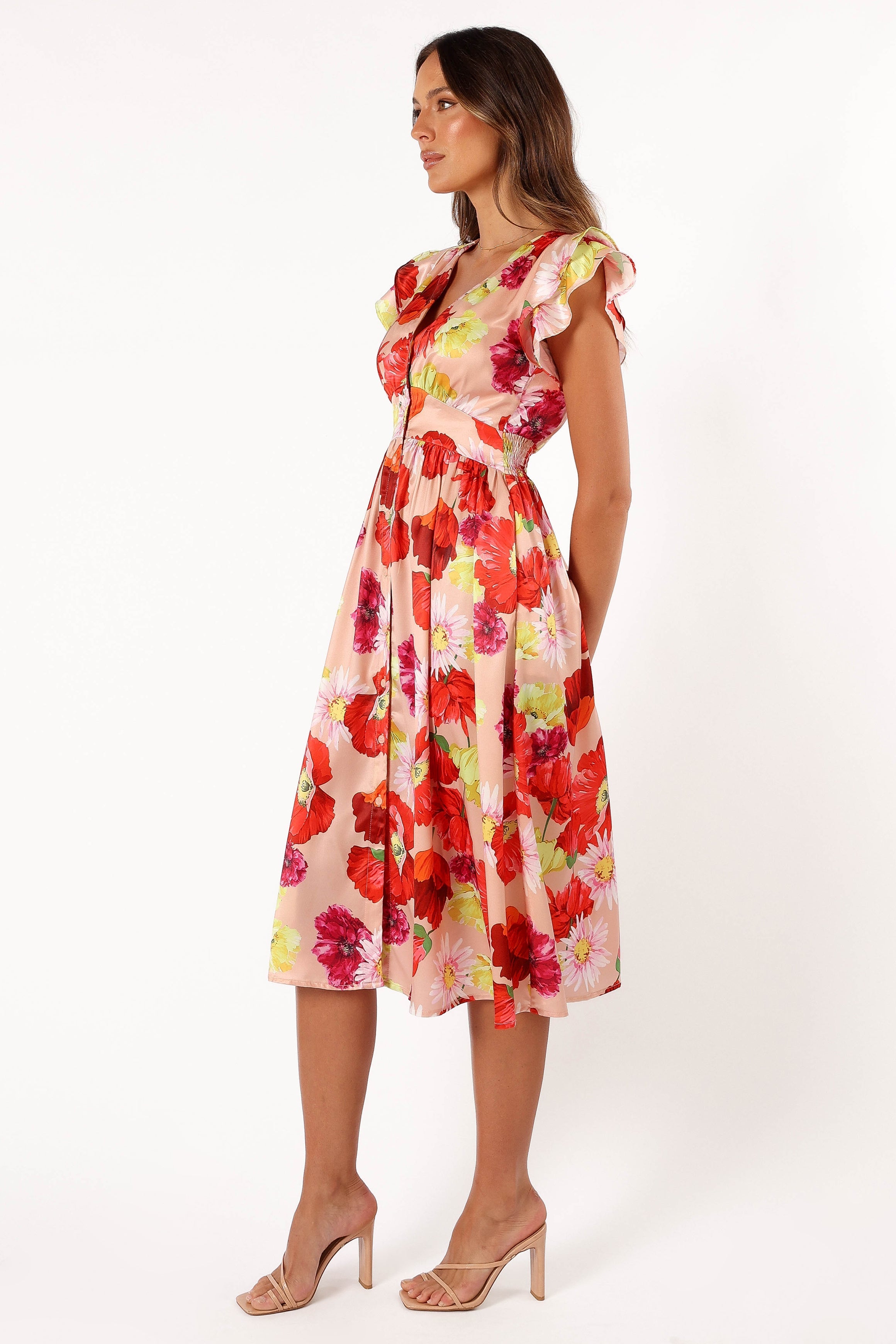DRESSES @Larkspur Midi Dress - Floral