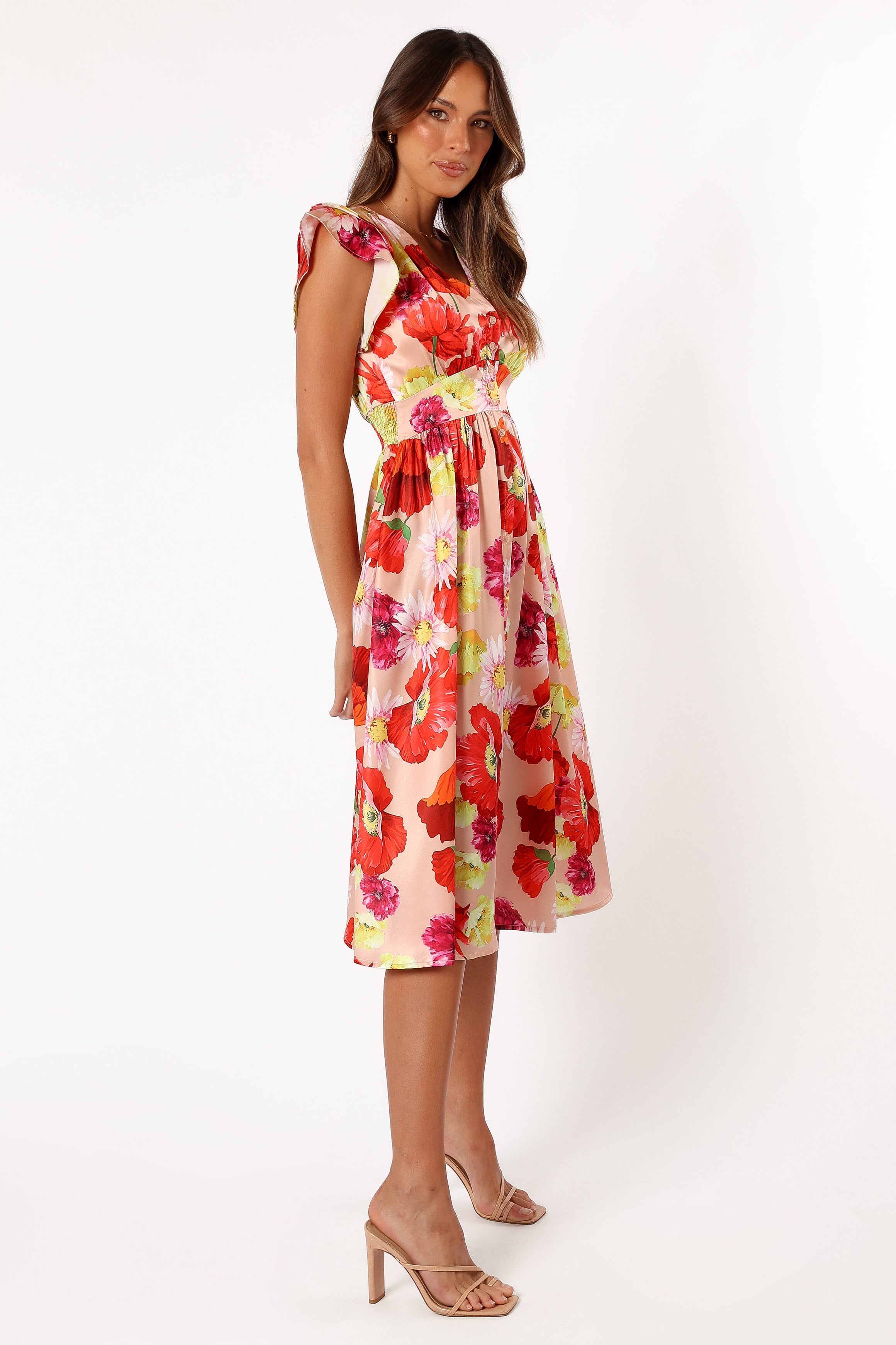 DRESSES @Larkspur Midi Dress - Floral