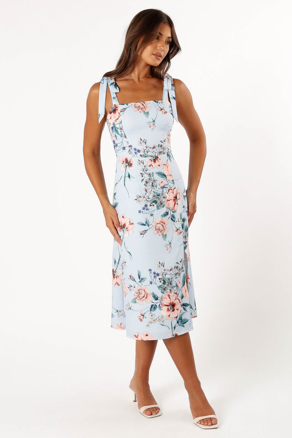 DRESSES @Laurel Dress - Blue Floral