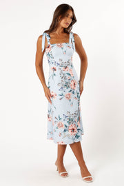 DRESSES @Laurel Dress - Blue Floral