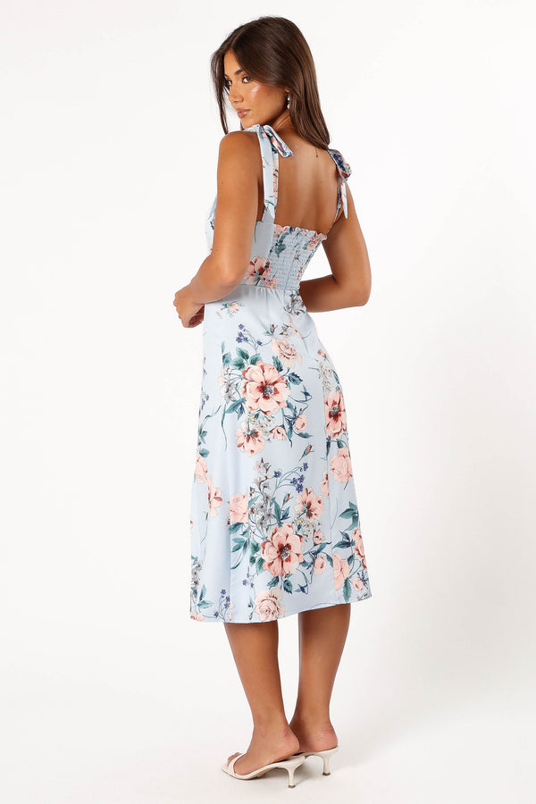 DRESSES @Laurel Dress - Blue Floral