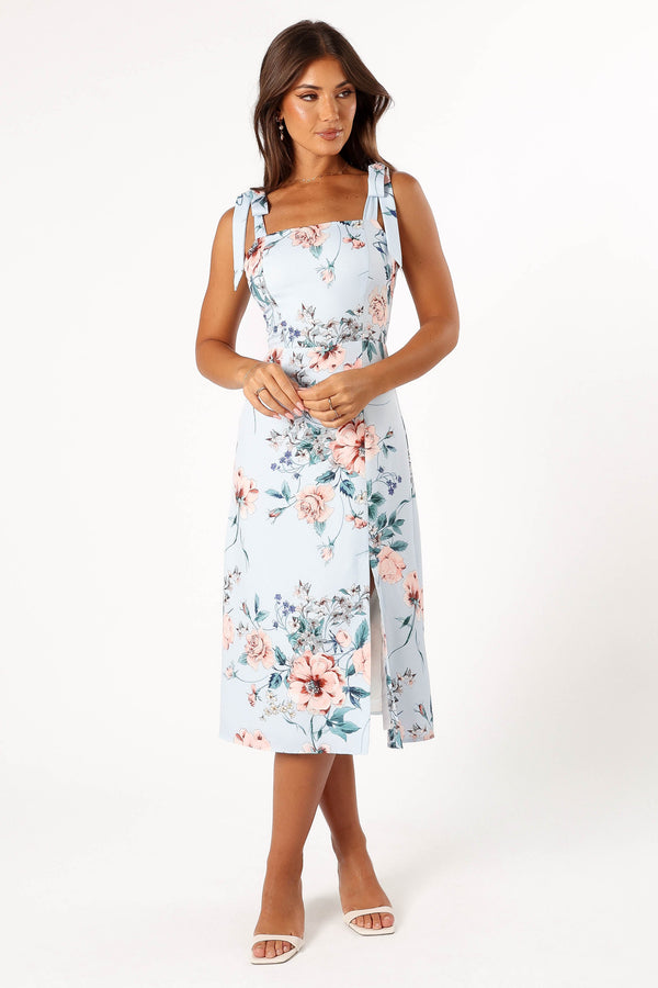 DRESSES @Laurel Dress - Blue Floral