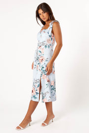 DRESSES @Laurel Dress - Blue Floral