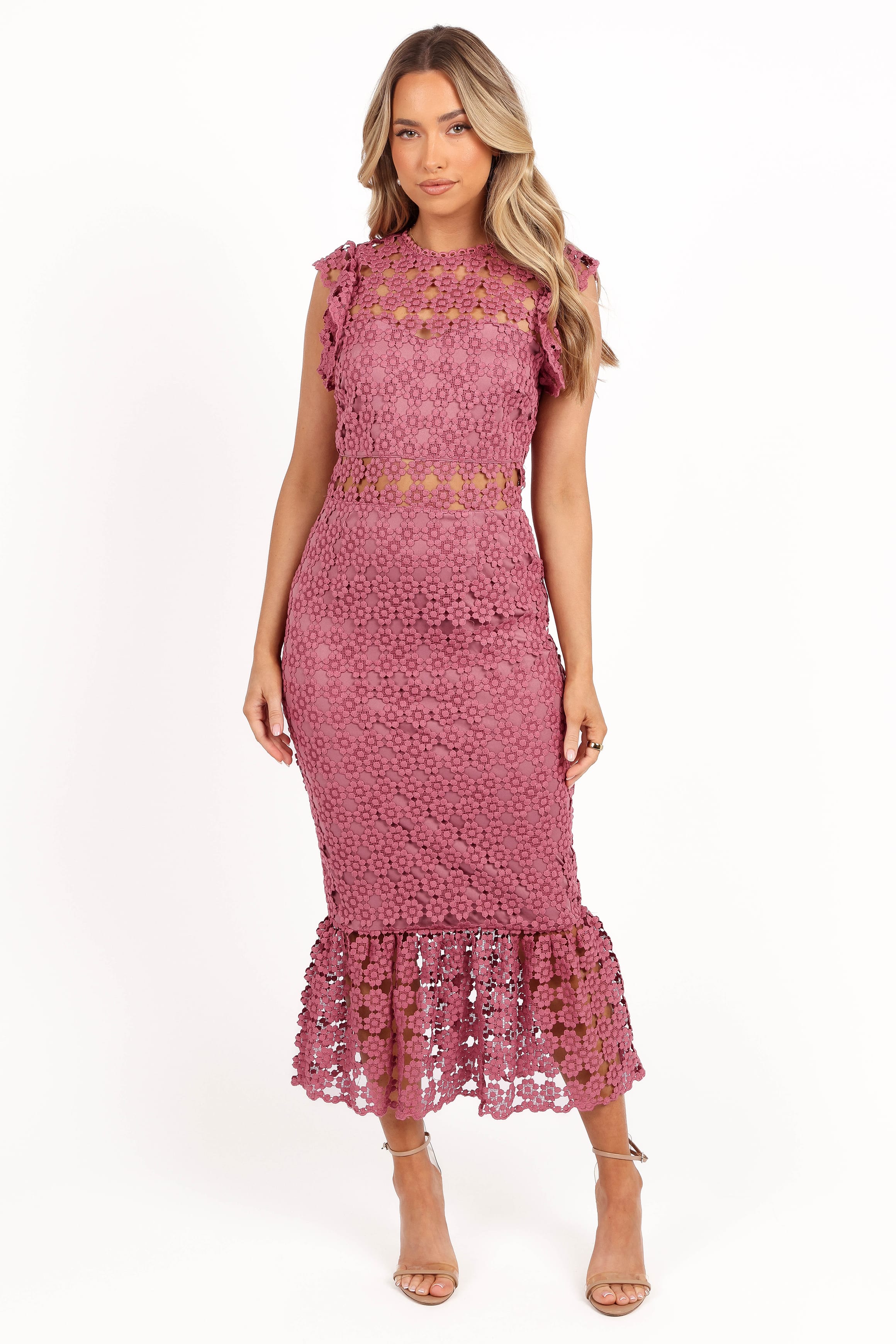 DRESSES Lauren Dress - Dark Rose