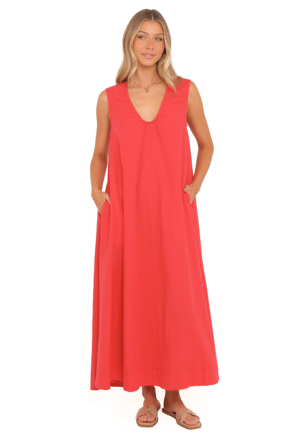 DRESSES Laurita Maxi Dress - Red
