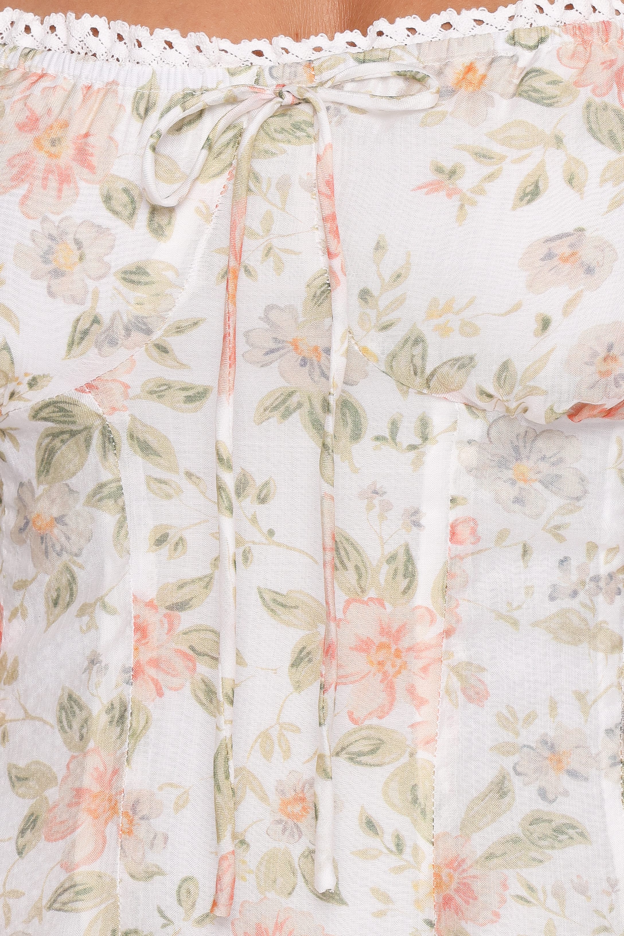 DRESSES Lavia Mini Dress - White Multi Floral