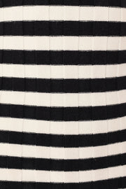 DRESSES @Ledger Midi Dress - Navy Stripe