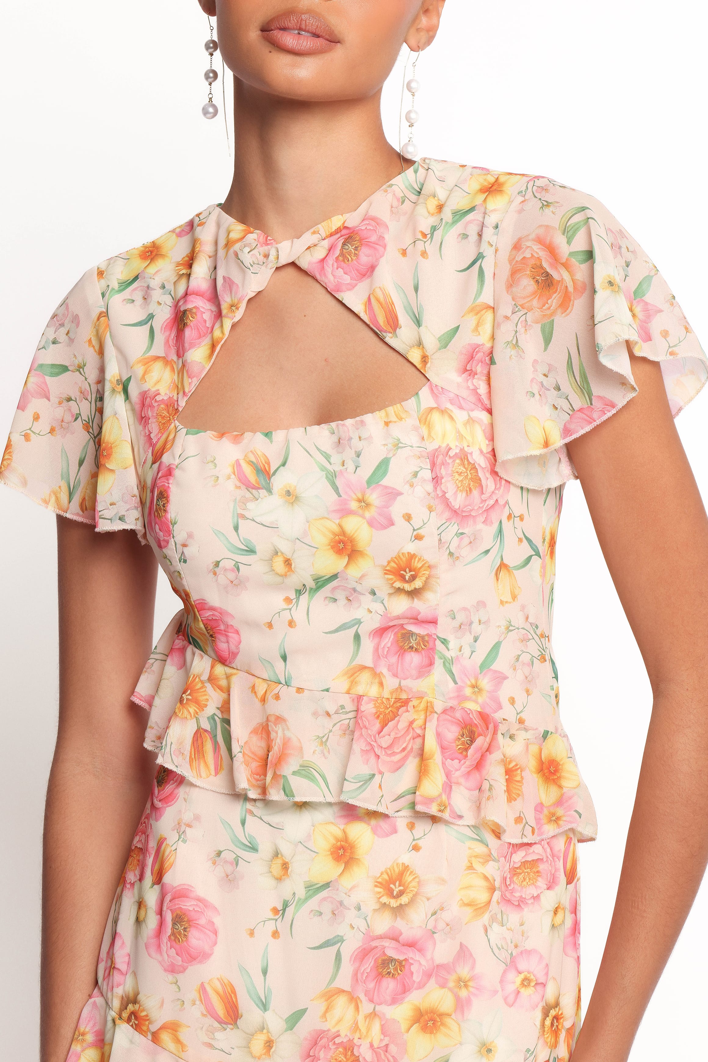 DRESSES Leila Maxi Dress - Peony