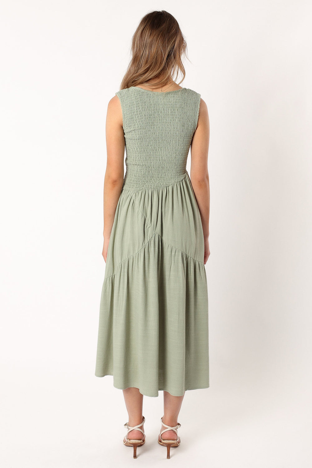 DRESSES @Lennox Midi Dress - Sage