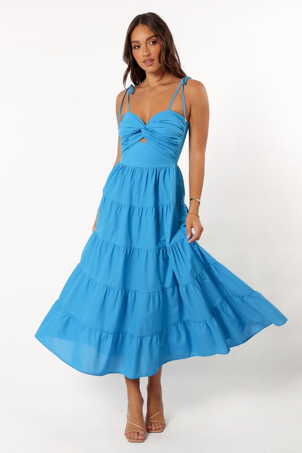 DRESSES @Lenny Maxi Dress - Blue