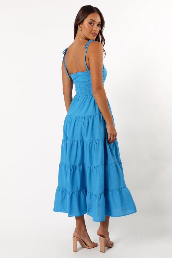 DRESSES @Lenny Maxi Dress - Blue