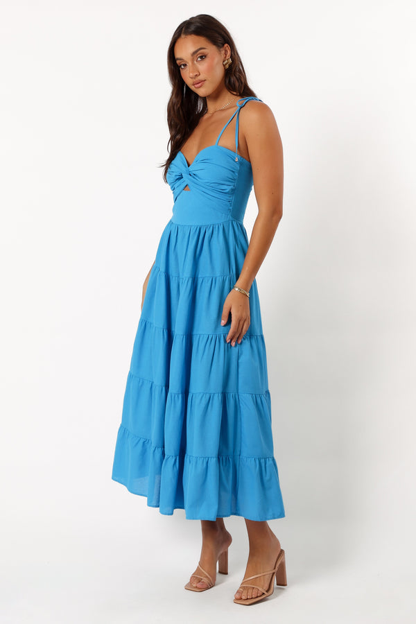 DRESSES @Lenny Maxi Dress - Blue