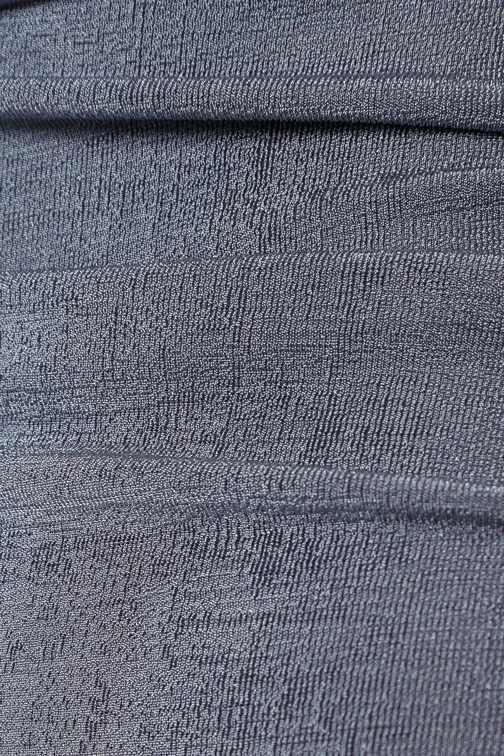 DRESSES @Leo One Shoulder Midi Dress - Grey Blue