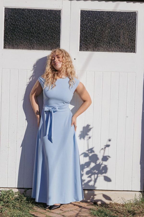 DRESSES Leonie Dress - Pale Blue