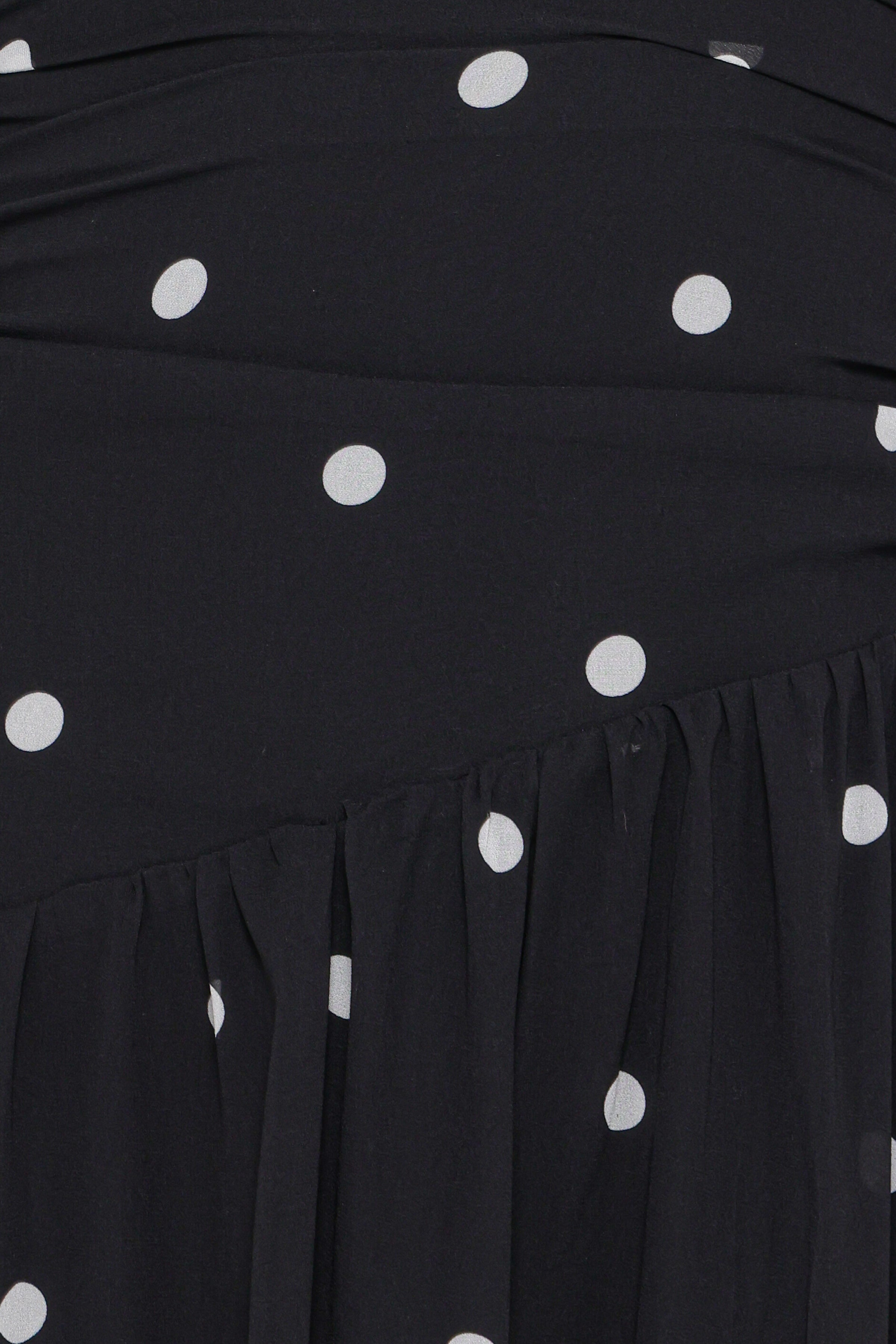 DRESSES Levine Maxi Dress - Black Polka Dot
