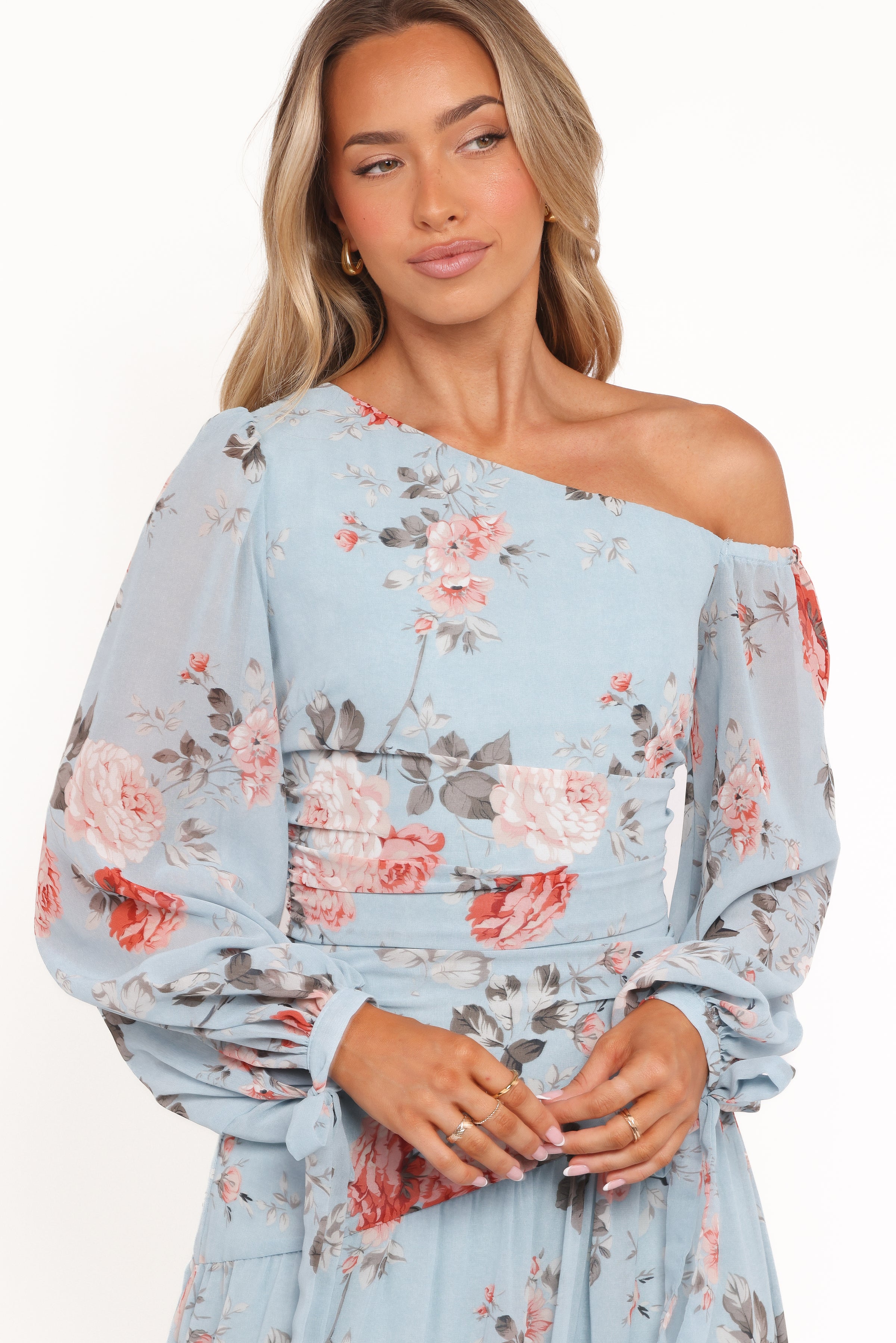 DRESSES Levine Maxi Dress - Blue Floral