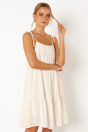 DRESSES @Lewis Mini Dress - White