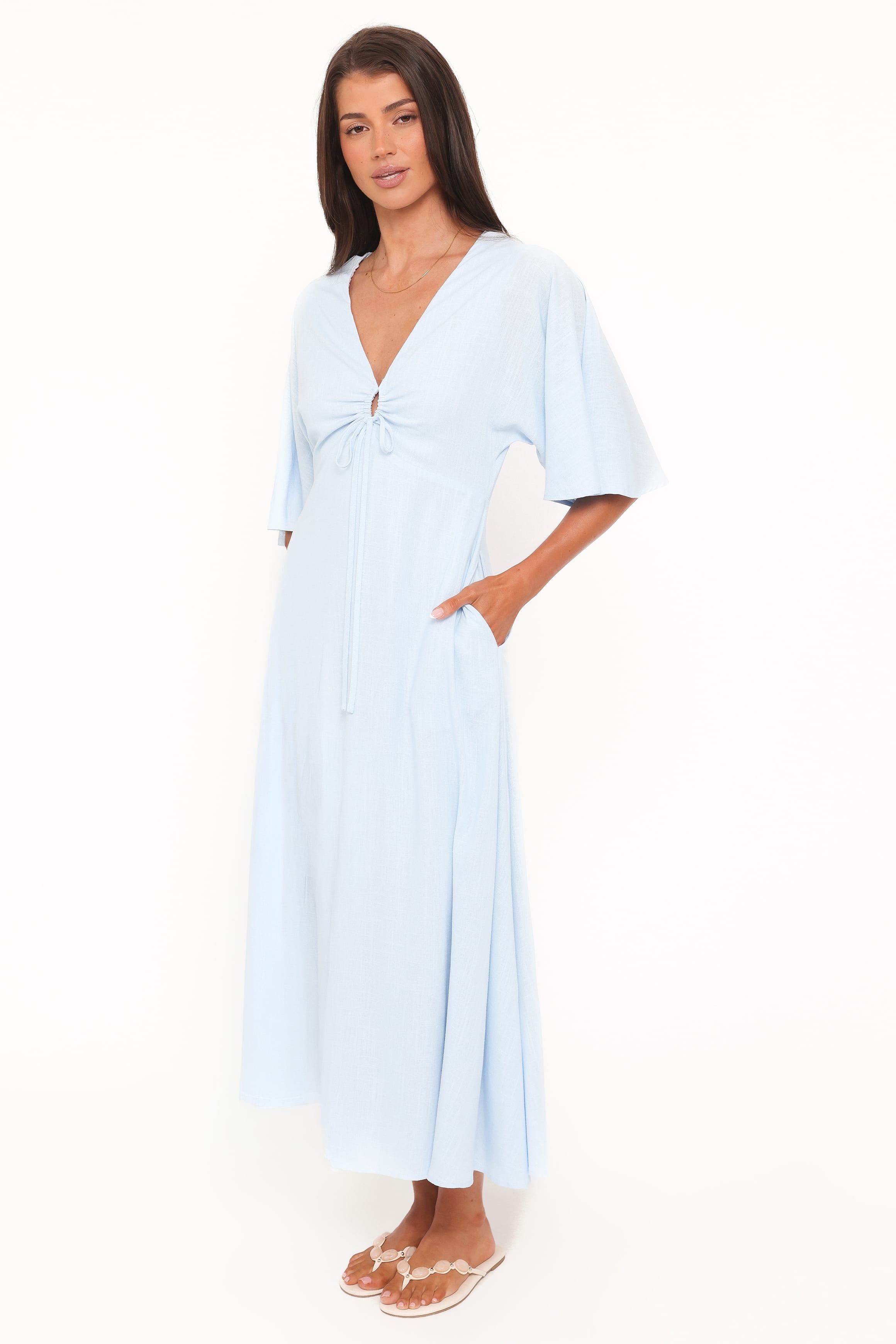 DRESSES Liberty Midi Dress - Light Blue