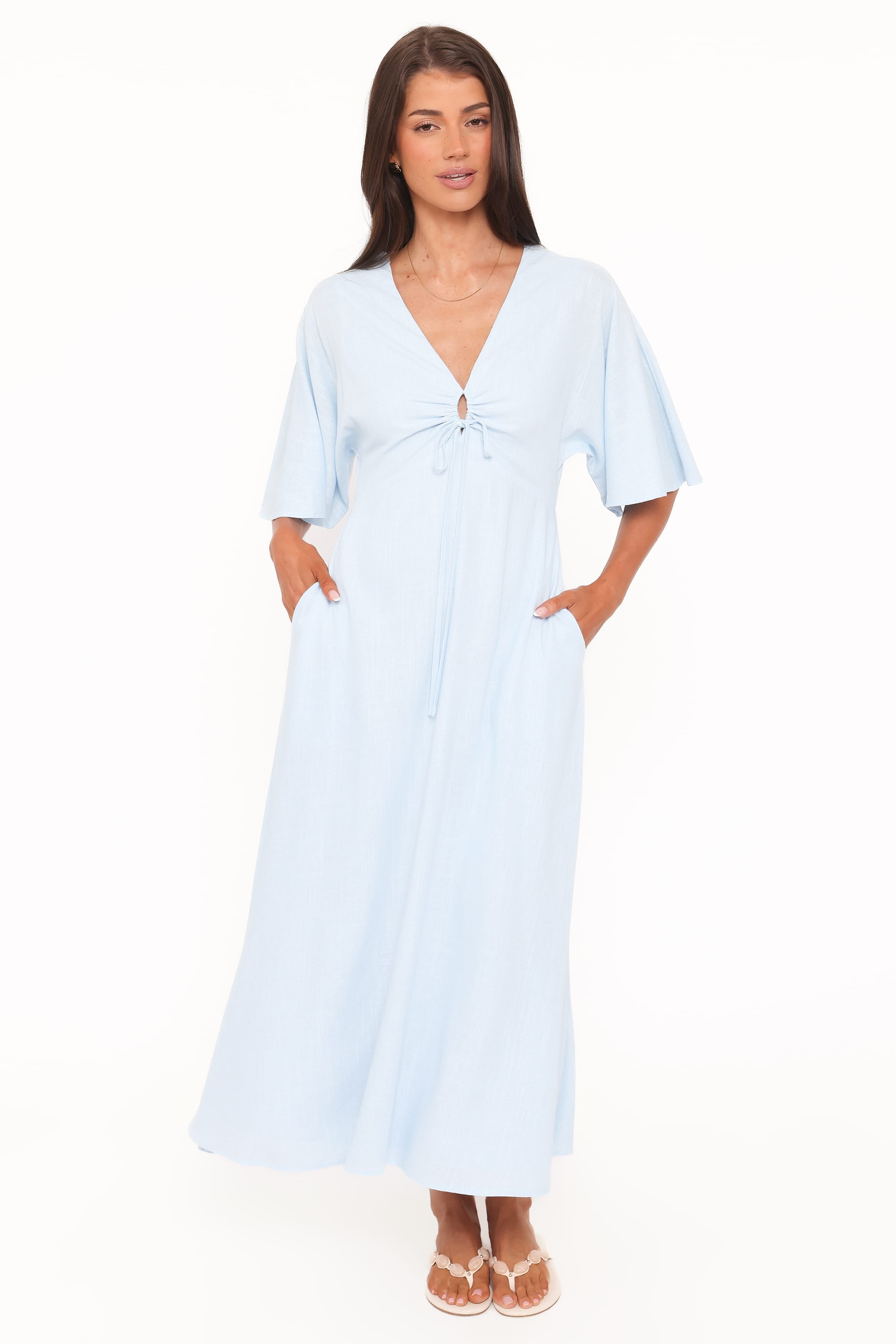 DRESSES Liberty Midi Dress - Light Blue