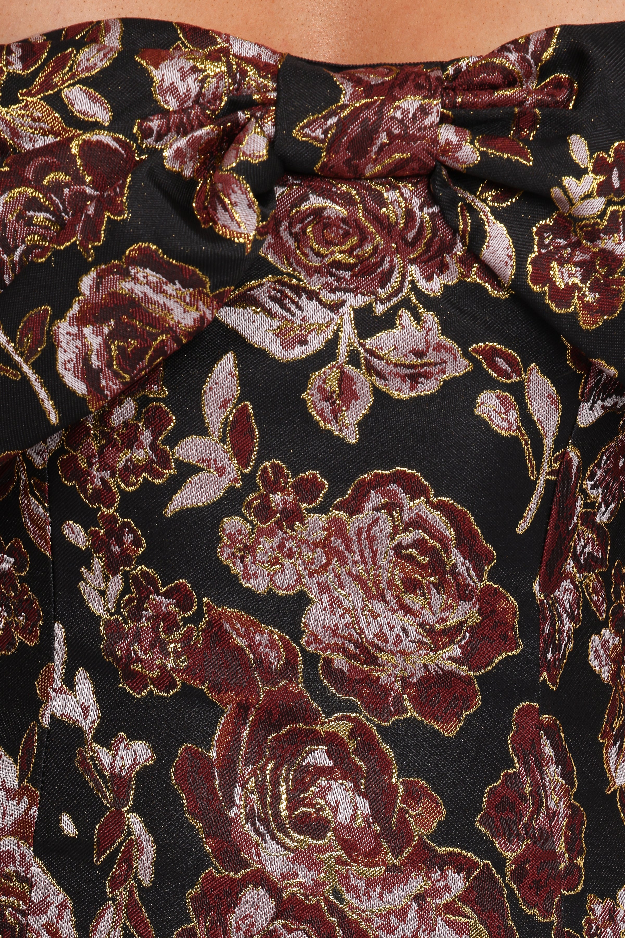 DRESSES Lilia Maxi Dress - Black Floral