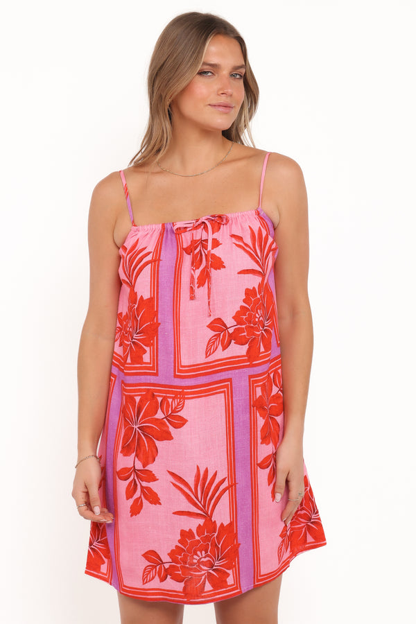 DRESSES Lilith Mini Dress - Pink Tile