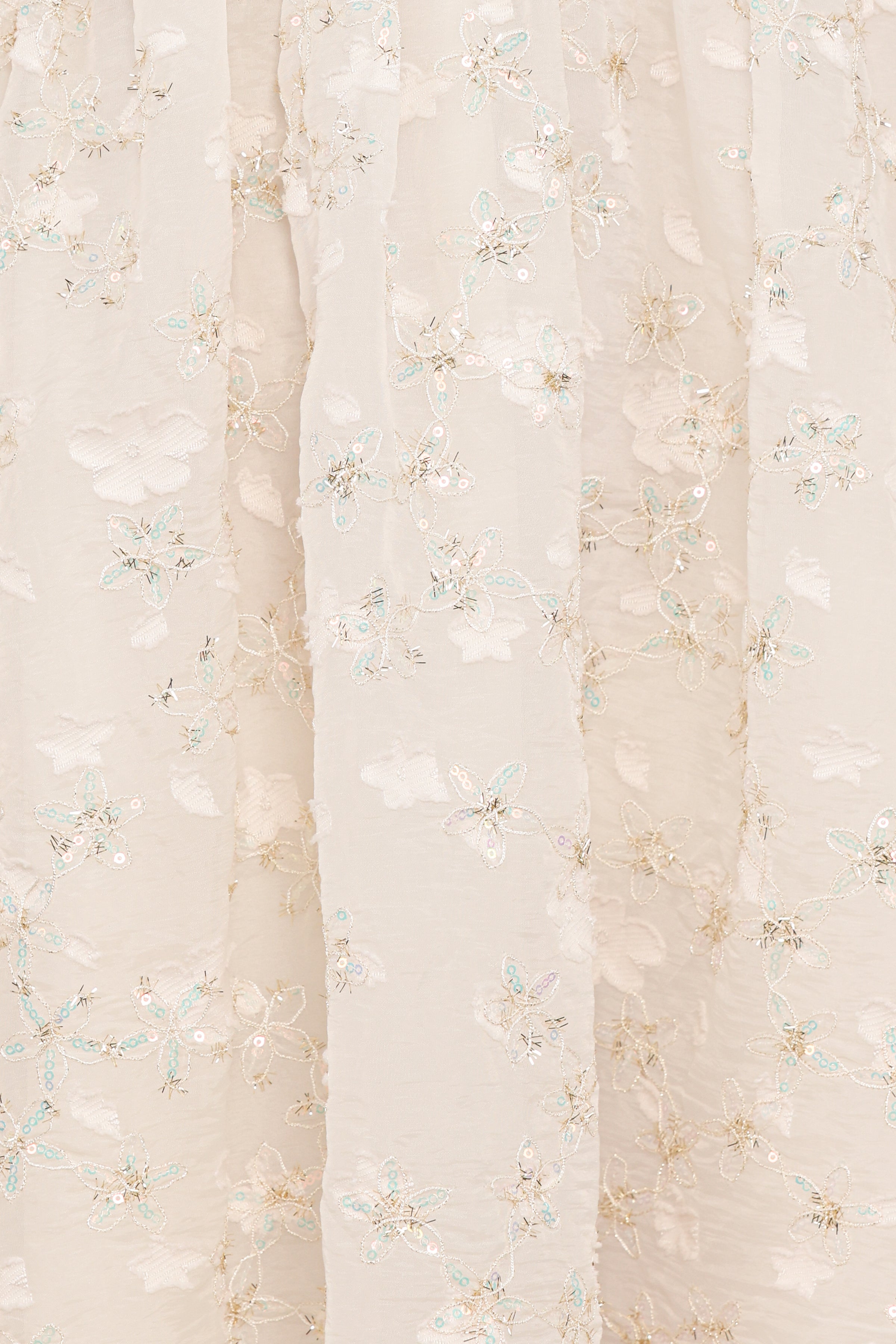 DRESSES Lillan Mini Dress - Ivory Sequin
