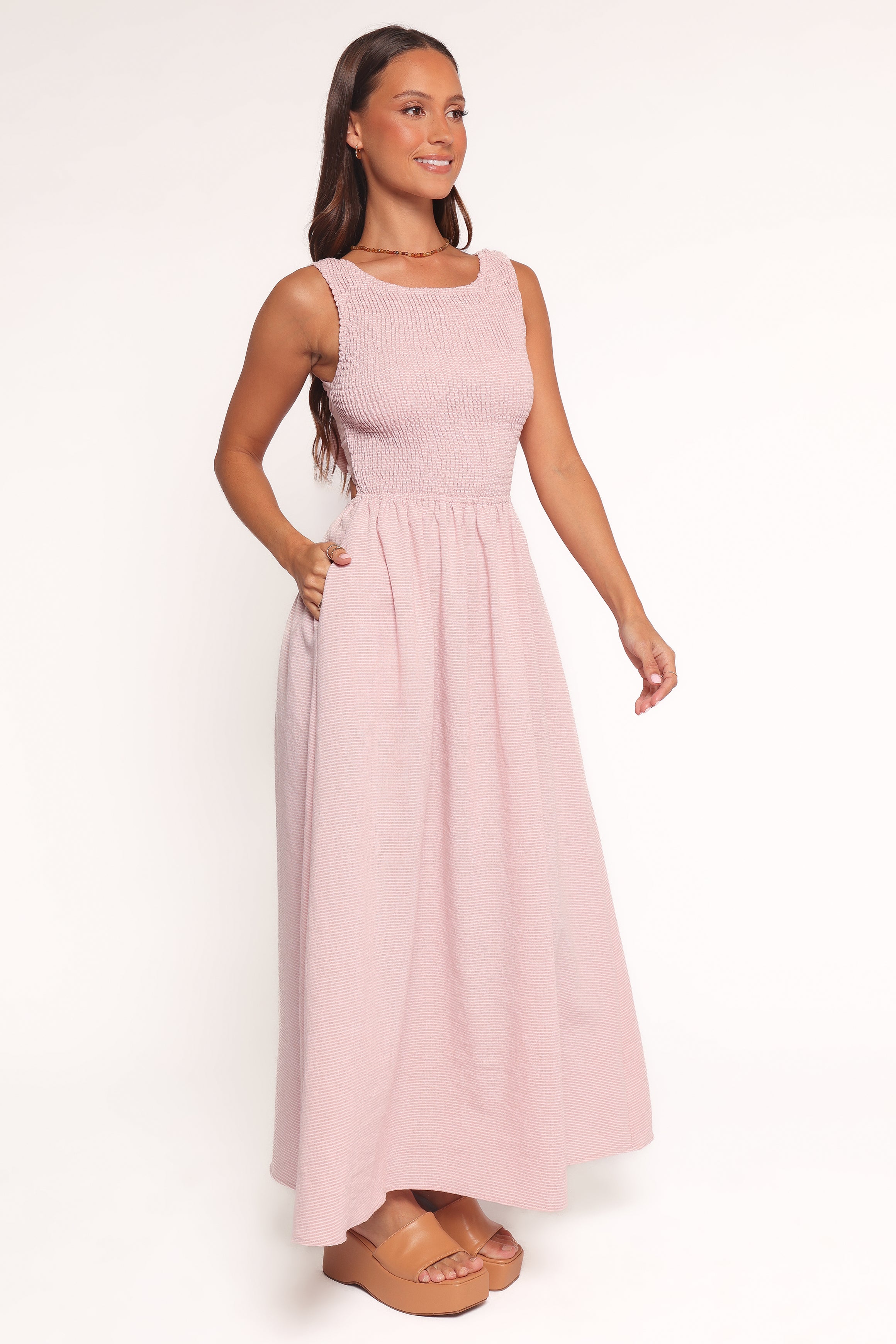 DRESSES Lillie Maxi Dress - Pale Pink