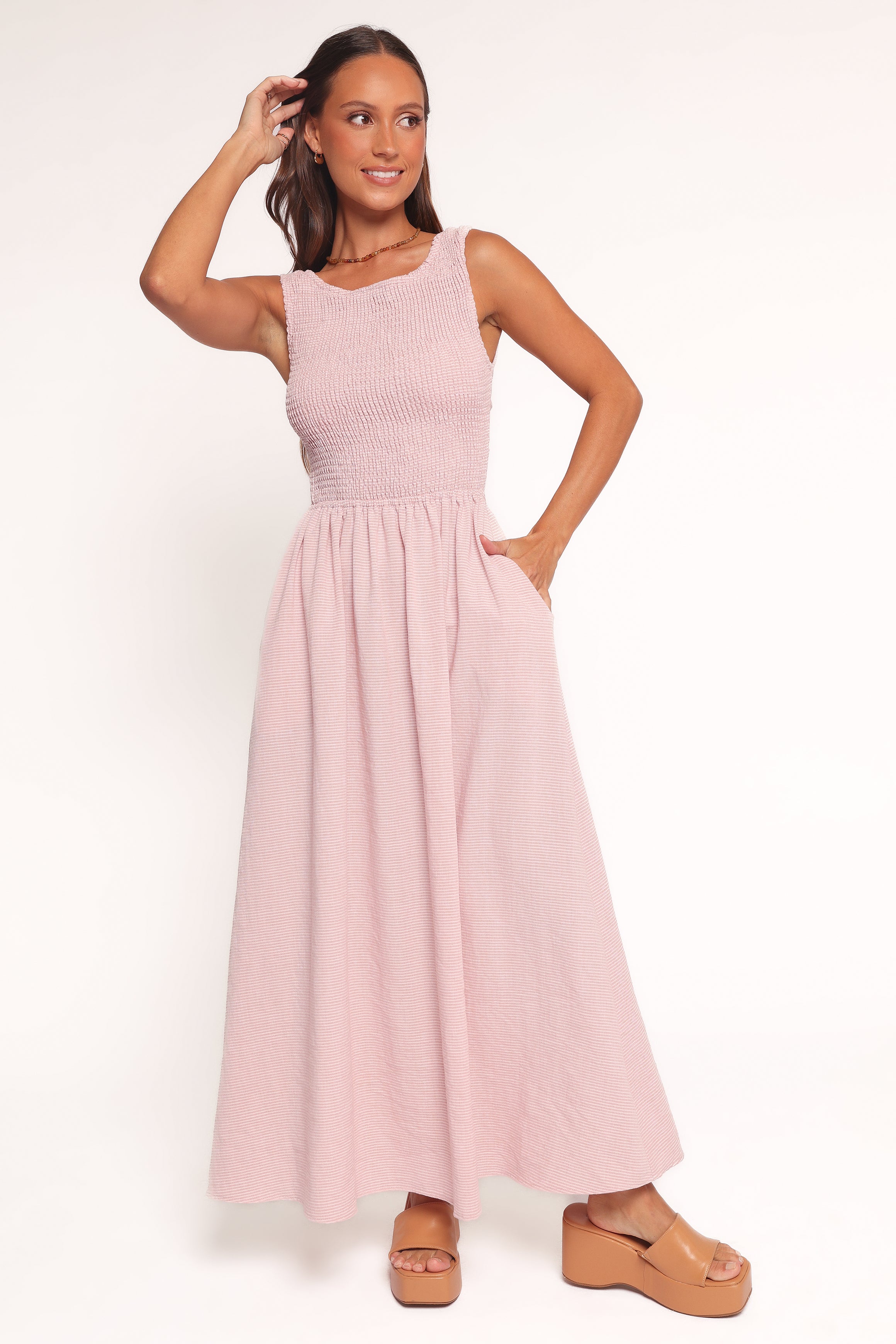 DRESSES Lillie Maxi Dress - Pale Pink