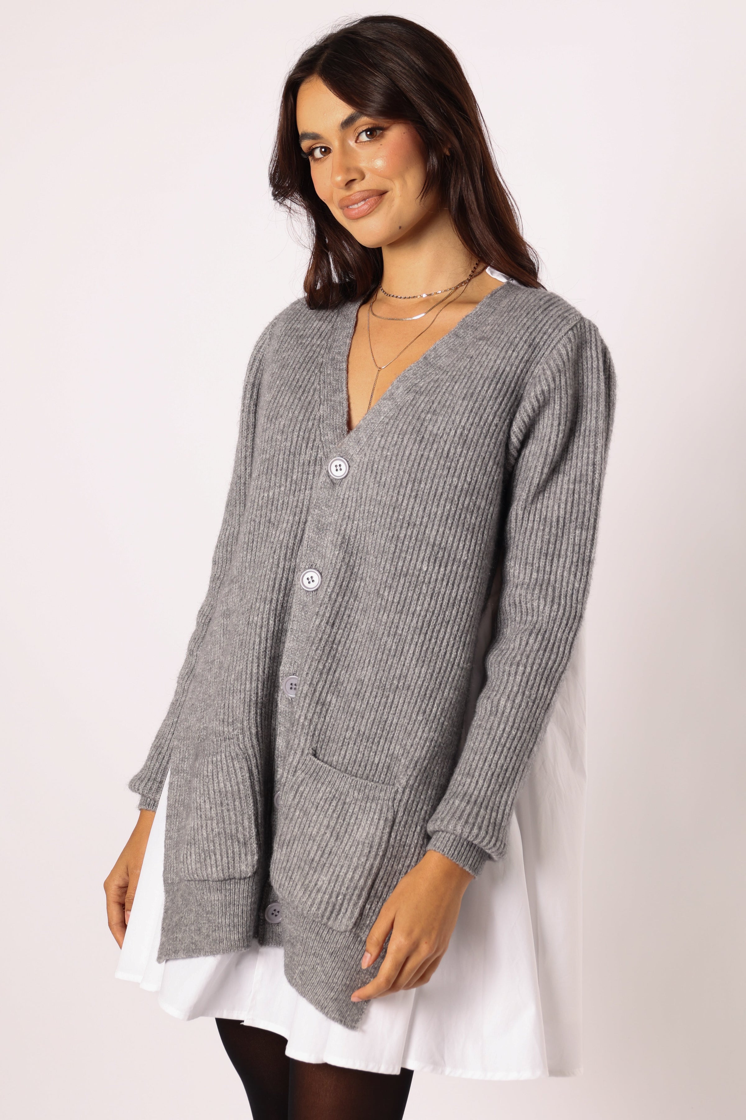 DRESSES Lina Mini Dress - Grey