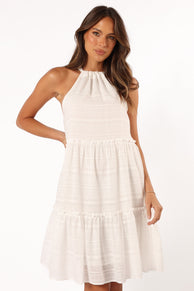 DRESSES @Linde Dress - White