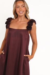 DRESSES Lissandra Maxi Dress - Plum