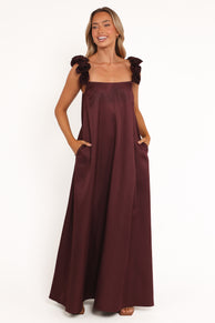 DRESSES Lissandra Maxi Dress - Plum