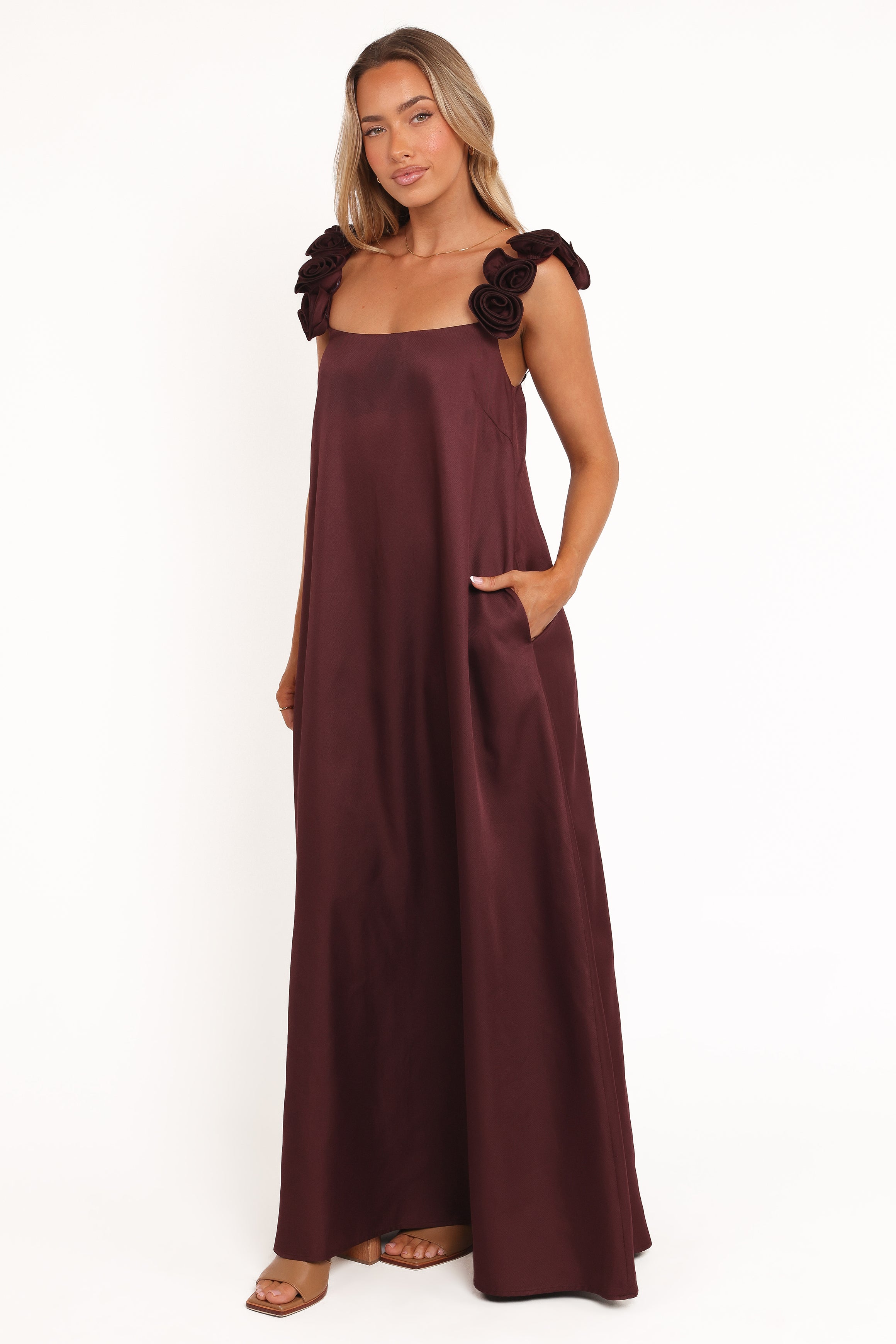DRESSES Lissandra Maxi Dress - Plum