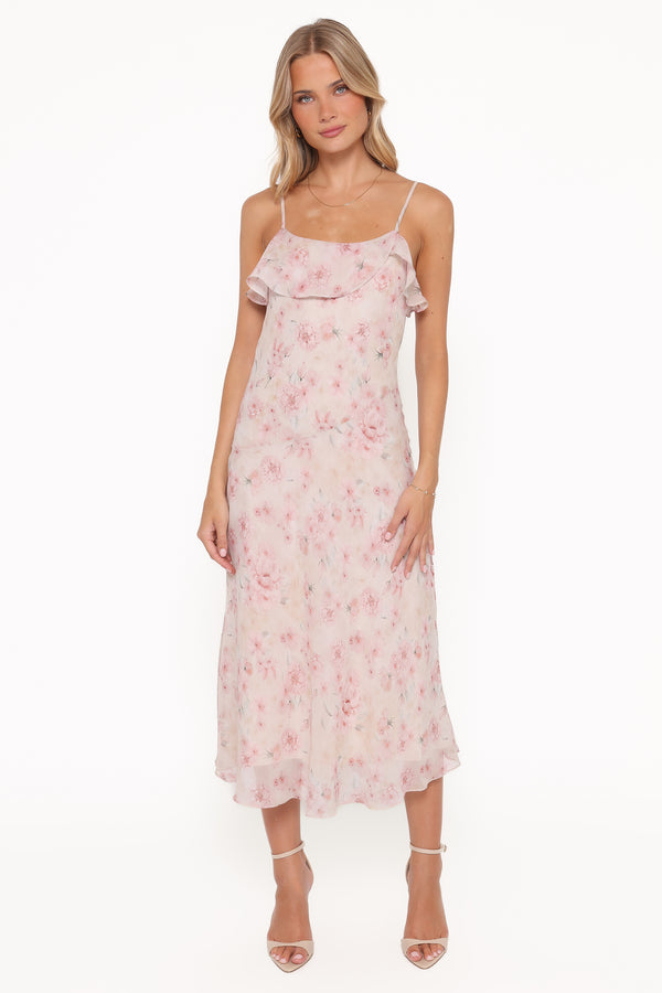 DRESSES Lizbeth Maxi Dress - Pink Mauve Floral
