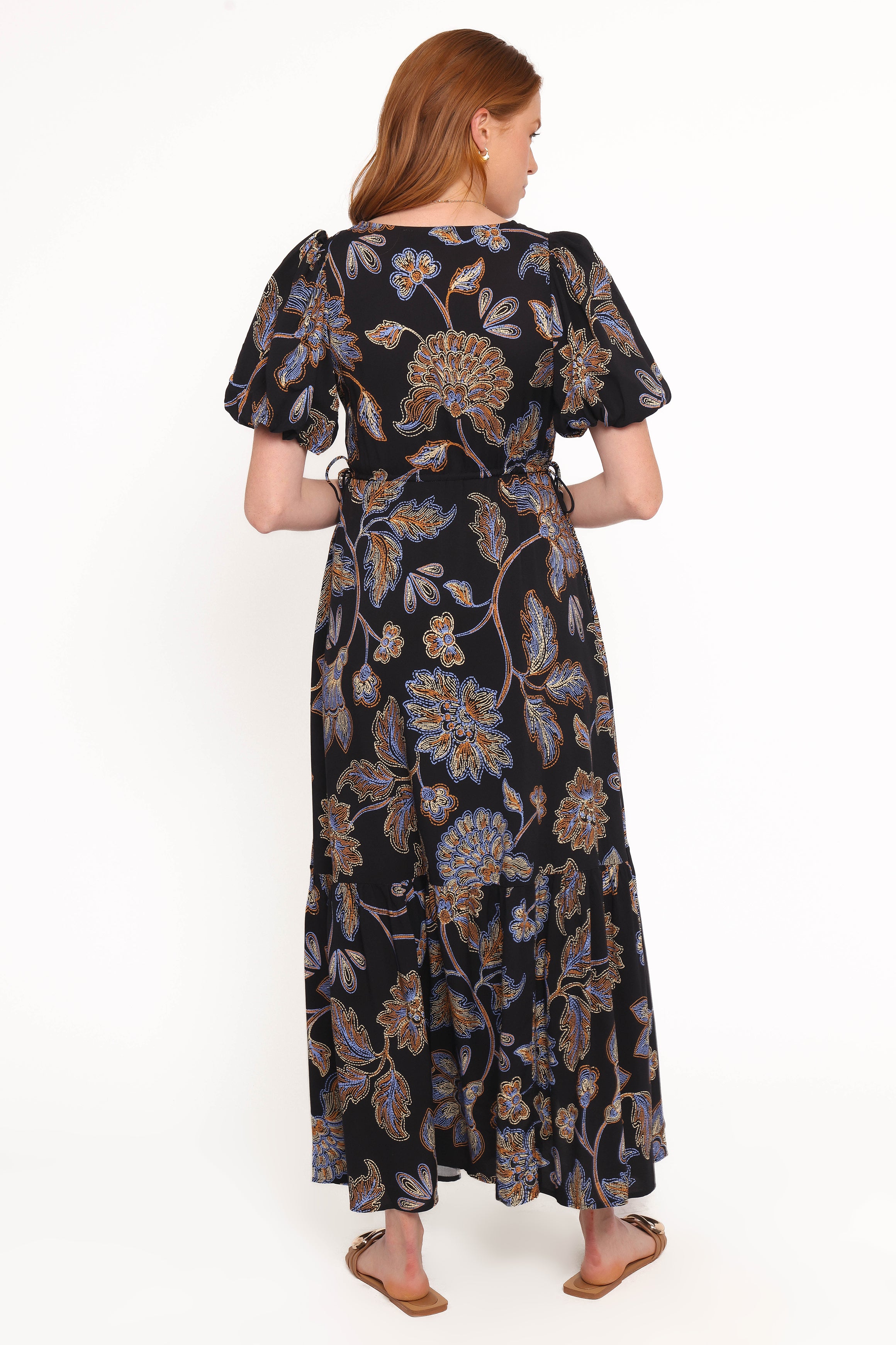 DRESSES Loveen Maxi Dress - Black Floral