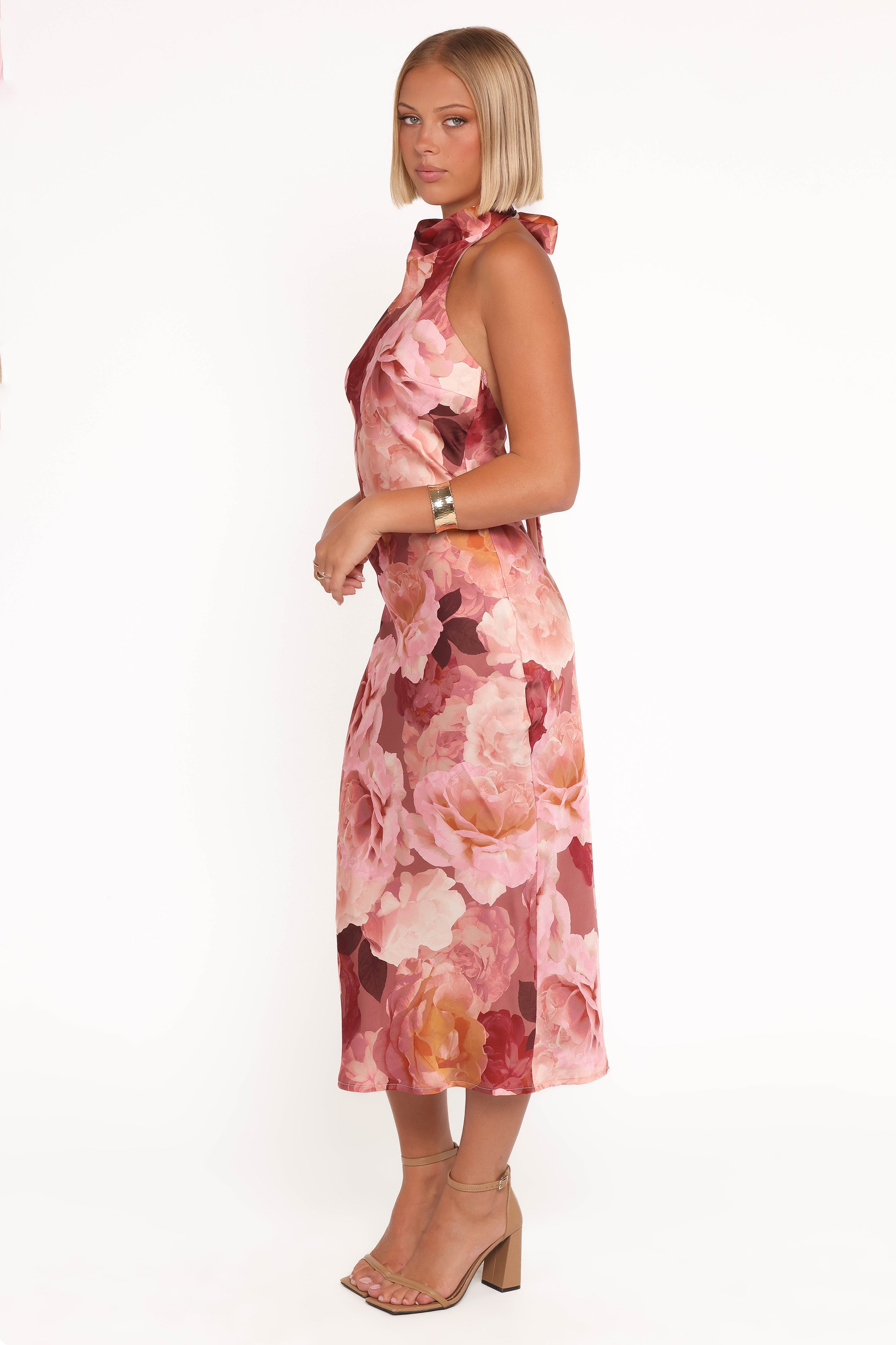 DRESSES Lovett Maxi Halter Dress - Botanical Garden