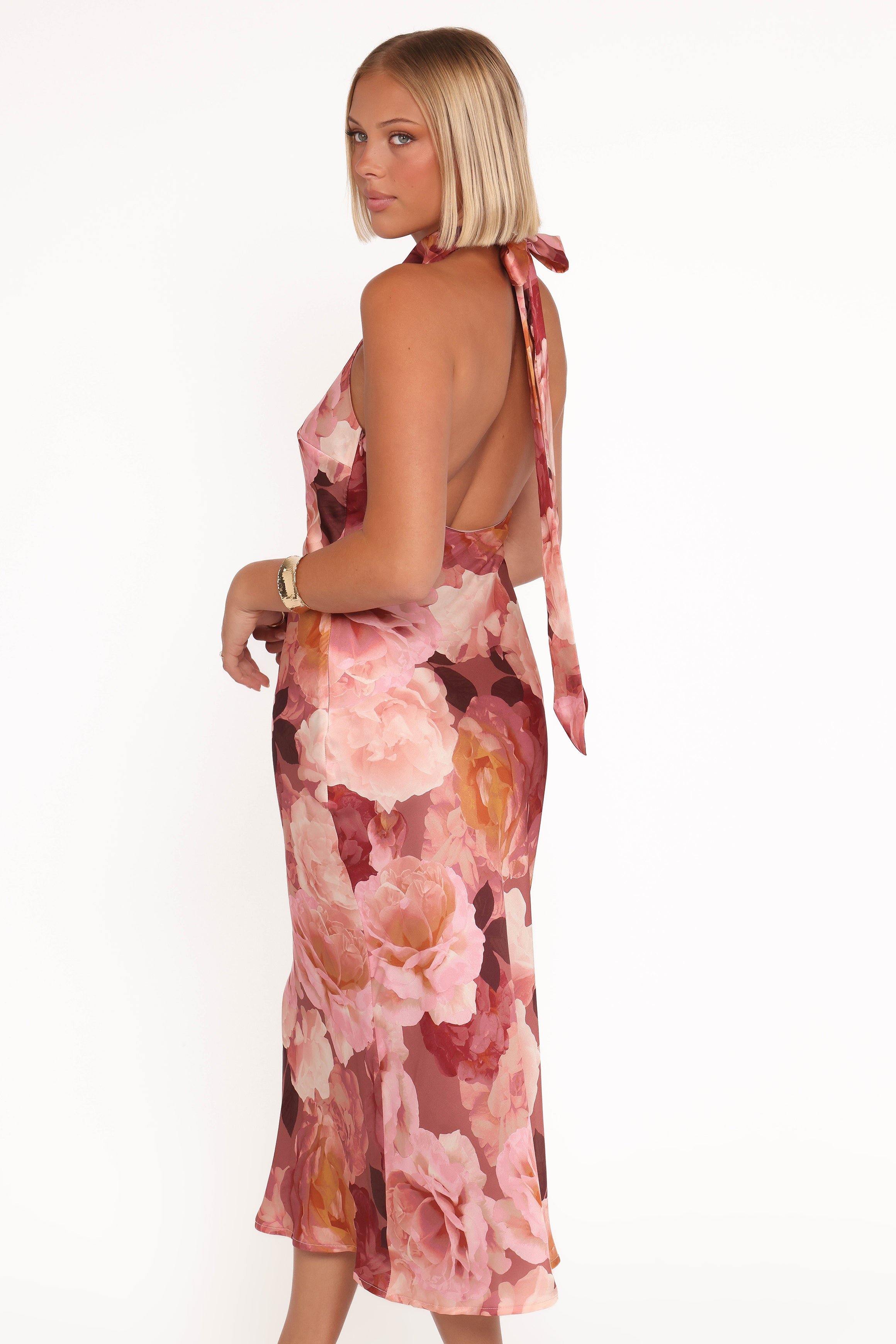 DRESSES Lovett Maxi Halter Dress - Botanical Garden