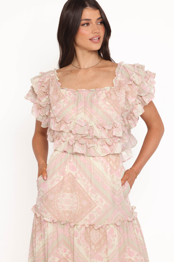 DRESSES Lovine Maxi Dress - Sage Paisley