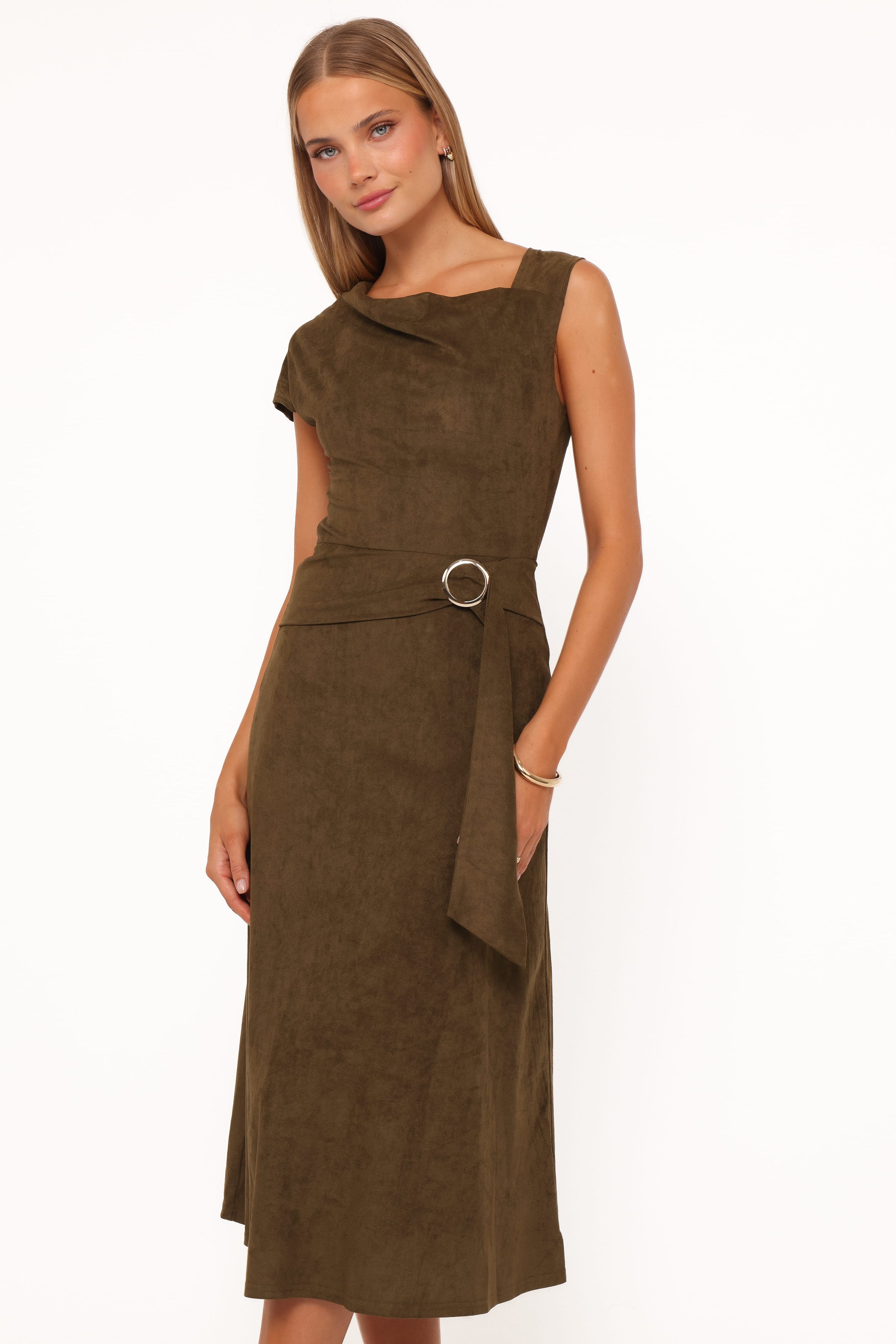 DRESSES Lovlin Maxi Dress - Olive