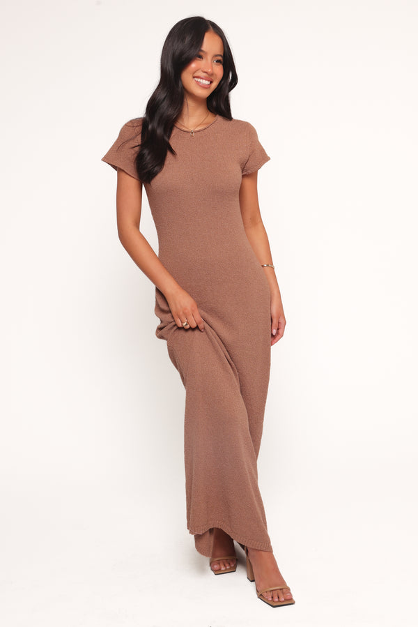 DRESSES Lowell Knit Maxi Dress - Mocha